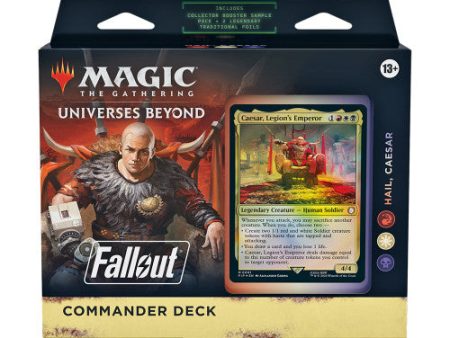 MTG Magic The Gathering Fallout Commander Deck Hail, Caesar Supply