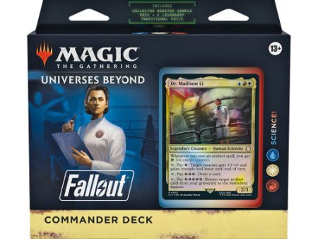 MTG Magic The Gathering Fallout Commander Deck Science! Cheap