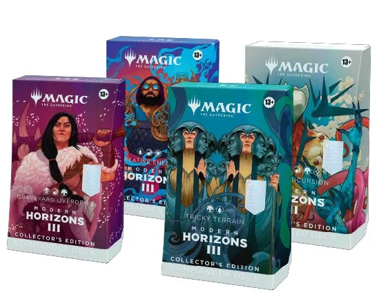 MTG Magic The Gathering - Modern Horizons 3 - Commander Deck Collector Edition Set of 4 Online now