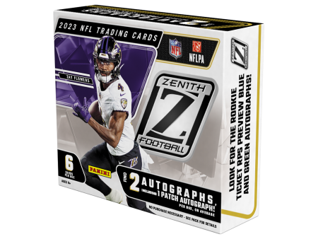 2023 Panini Zenith Football Hobby Box Hot on Sale