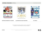 2023 Panini National Treasures Football Hobby Box Online now