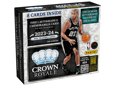 2023-24 Panini Crown Royale Basketball Hobby Box For Cheap