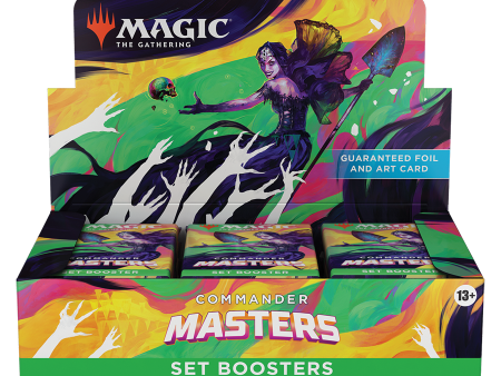 MTG Magic The Gathering Commander Masters Set Booster Box Online Sale