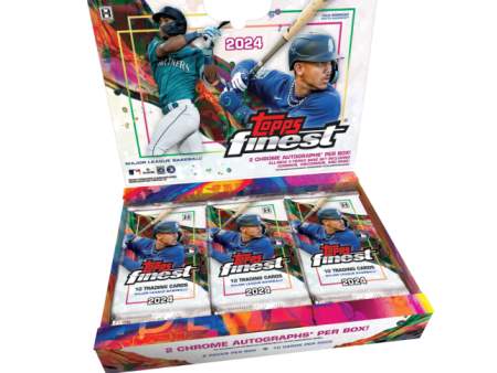 2024 Topps Finest Baseball Hobby Box Online Sale