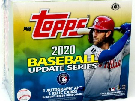 2020 Topps Update Series Baseball Jumbo Box Supply