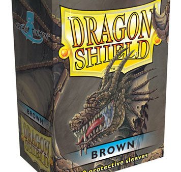 Dragon Shield Classic - standard size - 100 ct. Brown Hot on Sale