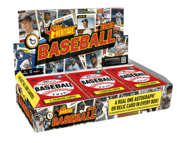 2023 Topps Heritage Baseball Hobby Box Discount