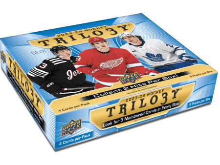 2023-24 Upper Deck Trilogy Hockey Hobby Box Fashion