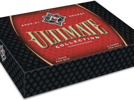 2020-21 Upper Deck Ultimate Collection Hockey Hobby Box Supply