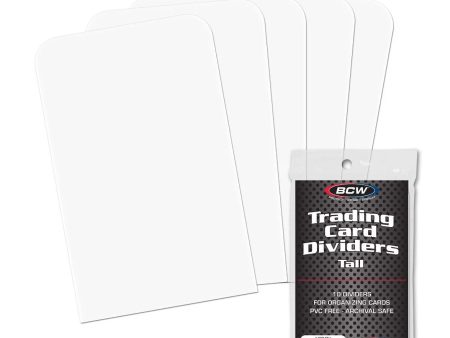 BCW Trading Card Dividers Tall on Sale