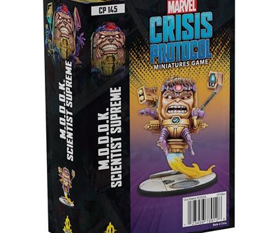 Marvel Crisis Protocol M.O.D.O.K Scientist Supreme Character Pack Hot on Sale