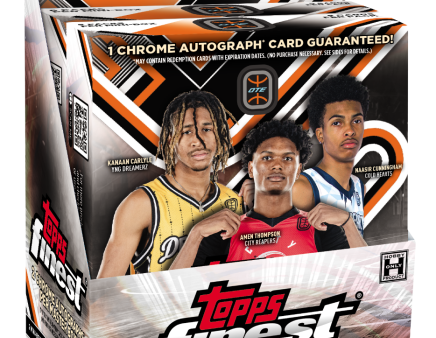 2022-23 Topps Finest Overtime Elite Basketball Hobby Box Cheap