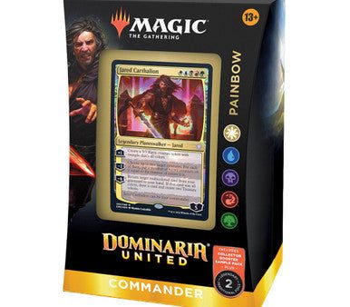 Mtg Magic The Gathering Dominaria United Commander Deck Painbow For Discount