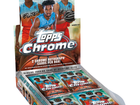 2021-22 Topps Chrome Overtime Elite Basketball Hobby Box Fashion