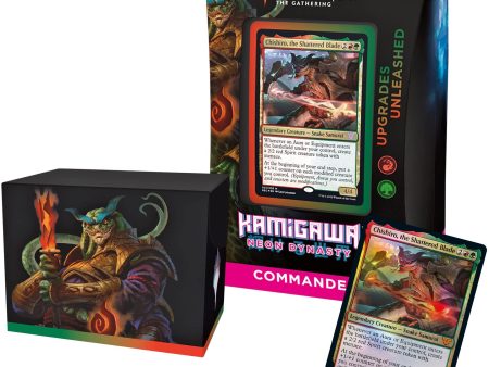 Mtg Magic The Gathering - Kamigawa Neon Dynasty Commander Deck - Upgrades Unleashed For Discount