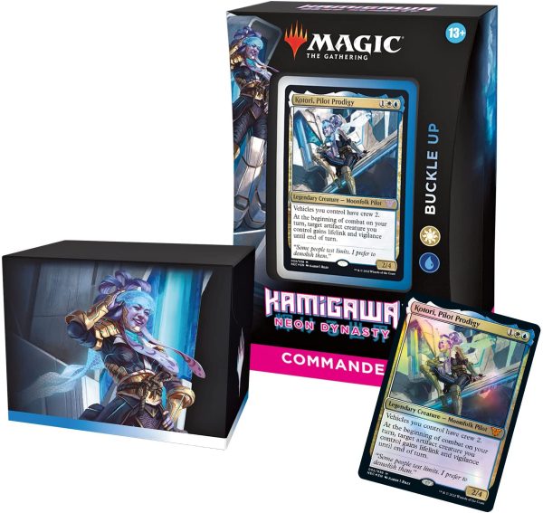 Mtg Magic The Gathering - Kamigawa Neon Dynasty Commander Deck - Buckle Up Sale