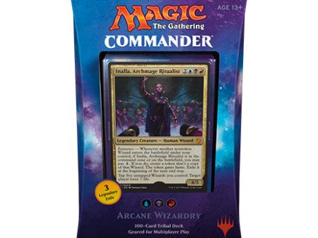 MTG - Commander 2017 Deck - Arcane Wizardry (Blue Black Red) Online