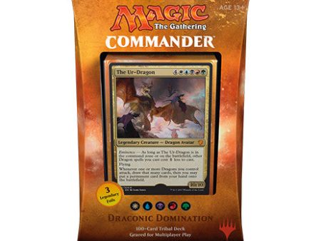 MTG - Commander 2017 Deck - Draconic Domination (5-Color) Hot on Sale