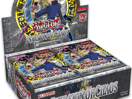 Yu-Gi-Oh! 25th Anniversary Invasion of Chaos Booster Box For Cheap