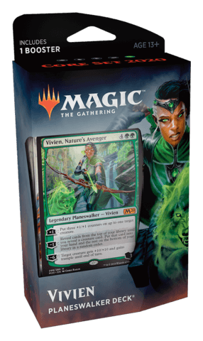 Mtg Magic The Gathering Core Set 2020 Planeswalker Deck Vivien Online Sale