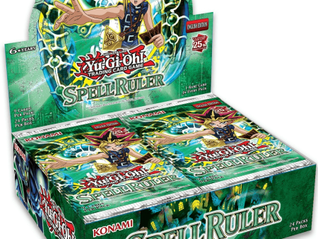 Yu-Gi-Oh! 25th Anniversary Spell Ruler Booster Box Hot on Sale