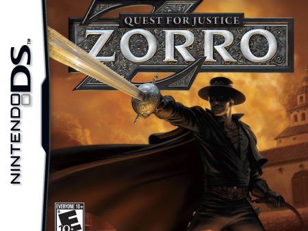 ZORRO: QUEST FOR JUSTICE (CARTRIDGE ONLY  - DS (CARTRIDGE ONLY) on Sale